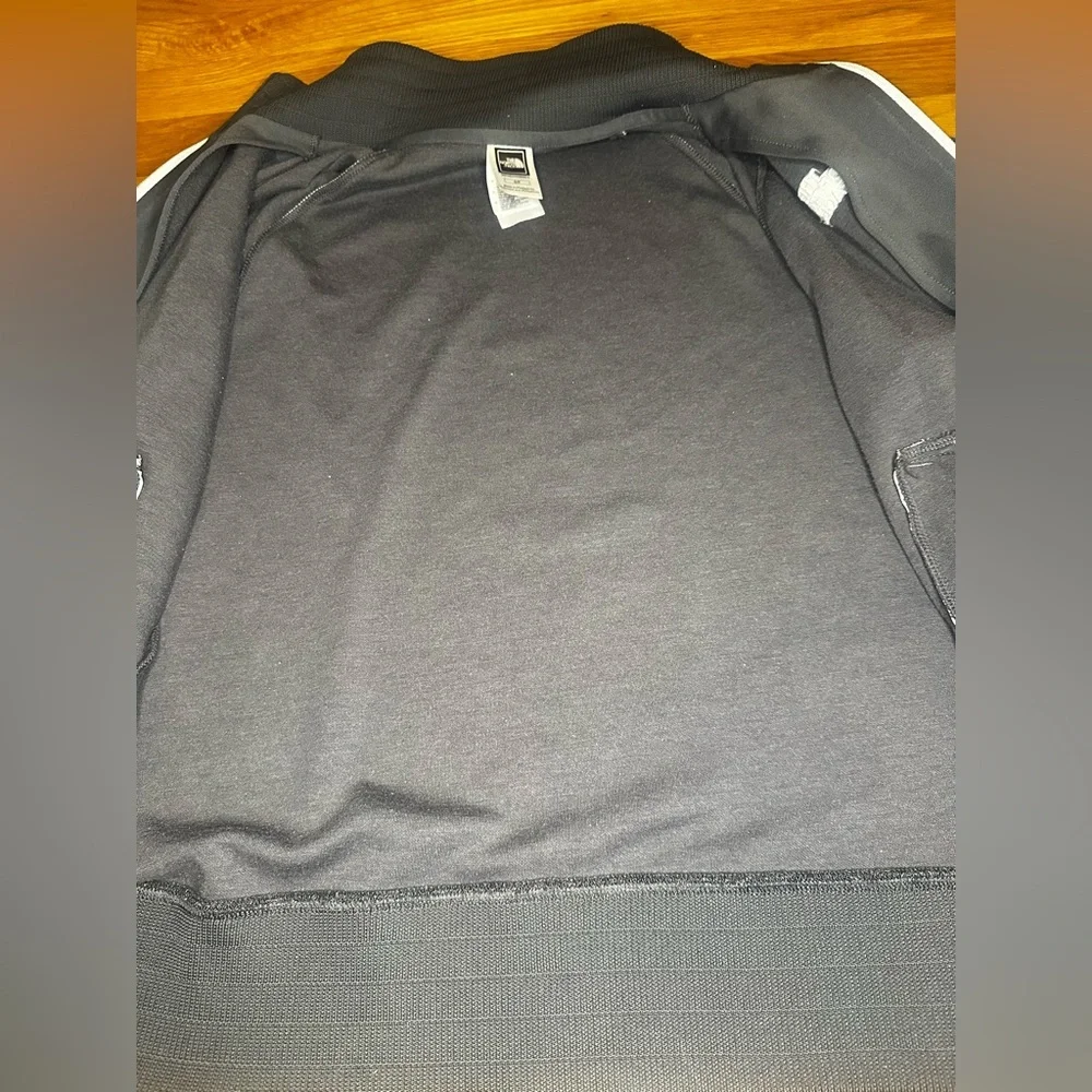 The North Face Full Zip Jacket Men’s Small Black Gray Track Jacket